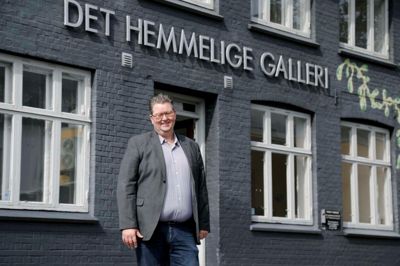 Kim Nørballe genåbner snart Det Hemmelige Galleri som Galleri Nørballe. ? foto: henrik ole jensen