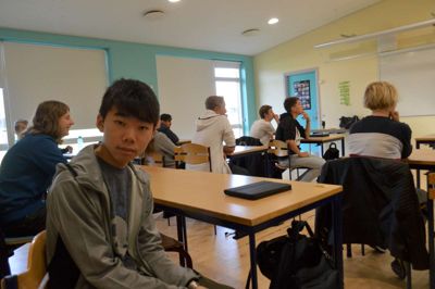 Shu har allerede fundet sig til rette på IUC og håber derfor at finde en lokal værtsfamilie i Ikast og Omegn . ?foto: Laila Kempel