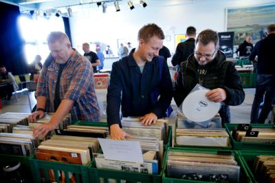 Søndag er der igen plademesse i Huset No7. ?Foto: Flemming Hansen
