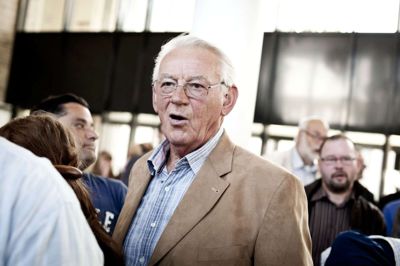 Fagforeningskæmpen Hardy Hansen fylder 85 år i dag. Det politiske engagement er intakt, og han er stadig aktiv i arbejdet for samfundets udsatte grupper. Foto: Dennis Lehmann/ Ritzau Scanpix
