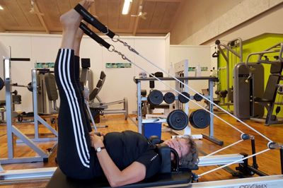 Træner og fysioterapeut Karen Nissen er kvinden, der har taget initiativ til at få reformer-maskiner ind på klinikken.?Foto: Philip Horup