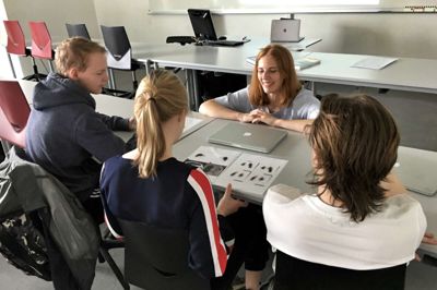 Studerende fra 13 uddannelser underviser i morgen elever på Herning Gymnasium. ? Foto: Pr-foto