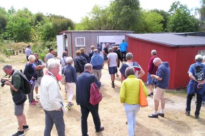 Gæsterne strømmer til Søby Brunkulsmuseum, som forlænger sæsonen og byder på aktiviteter i efterårsferien. Foto: Privatfoto.