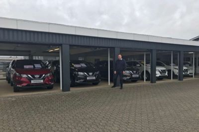 Knud Damsgaard - Nissan Herning er i fuld gang med at ombygge bilhuset. I den anledning inviterer man til ombygningssalg i den kommende weekend.? Foto: Privatfoto