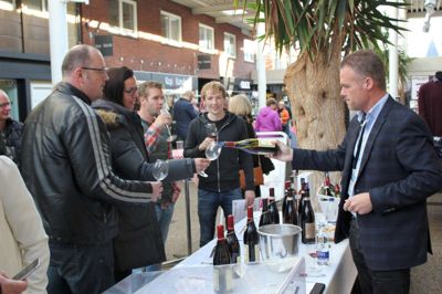 Fra sidste års vinfestival. ? Foto: Steen hebsgaard