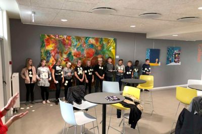 I Vorgod-Barde satser man på Godt Barneliv. Senest har både børn og voksne deltaget i temadag i Innovest i Skjern. For skolelederen er det vigtigt at slå fast, at samarbejdet i dag ikke er dårligt. Man vil bare gerne have, at det skal blive endnu bedre. ?Foto: Privatfoto