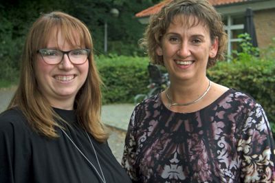 Det nye formandskab består af næstformand Ruth Szöke Skovgaard (t.v.) og formand Karin Vestergaard. Foto: Danske Bioanalytikere Midtjylland