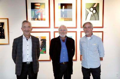 Erling Damgaard (t.v.), Arne Haugen Sørensen og Palle Bruun Olsen. ?Foto: henrik Ole Jensen.