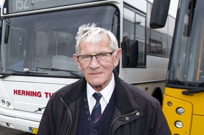 Hans Erik Poulsen er død i en alder af 80 år. Her ses han hos Herning Turist på et billede fra november 2013. ?Foto: Tom Laursen