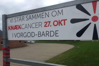 Vorgod-Barde til kamp mod kræften . Foto: Ole Skydt