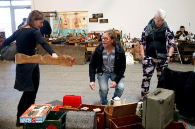Der er flere haller med lopper end stumper, så derfor hedder det ikke længere kun Stumpemarked, men Loppe- og stumpemarked i MCH.
Foto: Flemming Hansen