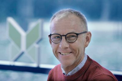 Klaus Jacobsen, som står i spidsen for Alletiders Støtteforening for Hammerum Hallen, er kåret som årets ildsjæl 2019 i Hammerum-Gjellerup. ?Foto: Henrik Ole Jensen