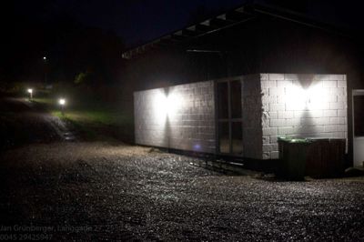 Lysfest ved Fiskehuset i Sørvad. ?Foto: Privatfoto