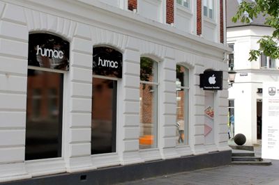 Butikskæden Humac, der primært sælger og servicerer produkter fra Apple, lukkede 23. marts sin butik på Torvet i Herning. ? Foto: Christian Sjurman
