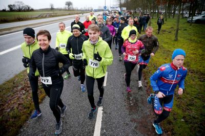 Der bliver igen i år mulighed for at rende julesulet af sig med byens traditionelle nytårsløb, der i jubilæumsåret byder på nye tiltag. foto: flemming hansen