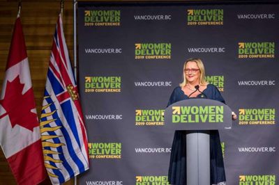 Katja Iversen fra Sørvad kæmper for kvinders rettigheder, og det gør hun også næste år, hvor Women Deliver holder konference i Vancouver i Canada. I 2016 foregik topmødet i København. ?foto: Pr-Foto