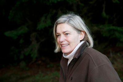 Kristina Taaning siger, at hele Skovsnogen giver den fuld skrald på kunstprojektet med spejderne. ? foto: Flemming Hansen