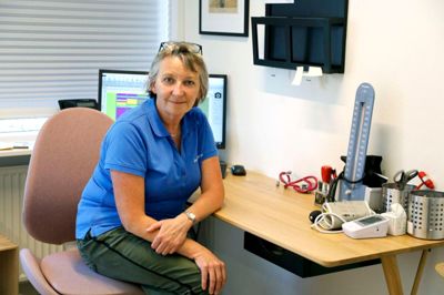 Dorthe Hagensen er indehaver af lægehuset i Sunds. Sidste år åbnede hun en satellit-lægepraksis i Haderup. ?foto: Henrik Ole Jensen