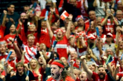 Mikkel Hansen leverede VM's måske største individuelle præstation med hele 14 scoringer mod Norge. Da han nåede mål nummer 13, havde han kun misset ét skud. Men også han havde missere i det sidste kvarter. ?Foto: Tom Laursen