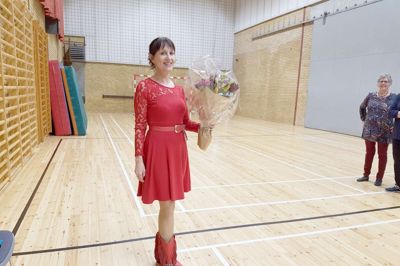 Linedanserne hos VGU har en dygtig instruktør. Pia Rossen opnåede en flot placering ved VM i linedance. ?Foto: Privatfoto