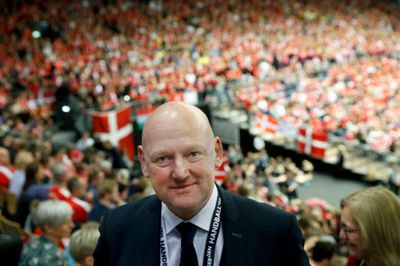 MCH's administrerende direktør, Georg Sørensen, er selvfølgelig på plads i Boxen til alle Danmarks VM-kampe. Han glæder sig over tilliden til, at Boxen leverer varen og en fantastisk ramme til håndbold-slutrunderne, men han understreger, at det kræver hårdt arbejde, så MCH også bliver valgt i fremtiden. ?Foto: Flemming Hansen