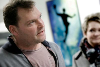 Finn Pedersen fortalte politikerne om sine to døtre og den utryghed, beboerne på Kærshovedgård skaber. ?Foto: Henrik Ole Jensen