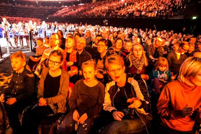 Lørdag 2. marts afvikles børnenes MGP i Boxen. Billedet er fra 2017, da der også var børne-MGP i Boxen. ?Foto: Tom Laursen
