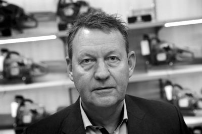 Bjarne Sørensen har i godt en uge været direktør i A. Flensborg. Inden da var han 17 år i virksomheden Minkpapir A/S, der ligger i Borbjerg ved Holstebro. ?Foto: Flemming Hansen