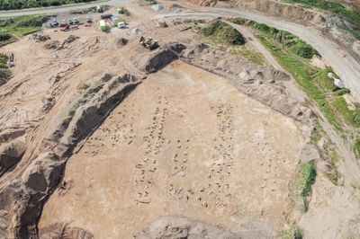 Vejle Museerne har gennemført omfattende udgravninger i områder omkring Jelling. ?Foto: Esben Klinker Hansen
