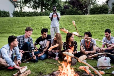 Dansk Flygtningehjælp Ungdoms (DFUNK) har lavet en nyopstartet gruppe i Herning. Billederne er fra DFUNKS sommercamp 2018, som bliver afholdt hvert år. ?FOTO: PR-Foto