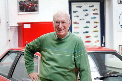 Handelsmand og veteranbil-enthusiast Peder Fuglsbjerg var blandt andet stor Maserati-fan og havde gennem livet flere eksemplarer af det berømte, italienske bilmærke. ? Foto: Flemming Hansen