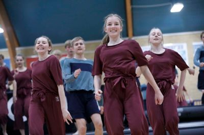 Lørdag er der igen gymnastik i Aulum. ?foto: Henrik Ole jensen