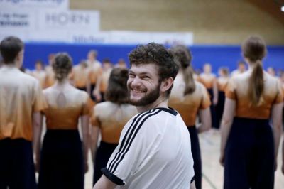 Casper Stokholm er født og opvokset i Sørvad, hvor han boede indtil for tre år siden. Nu er bopælen og arbejdspladsen Lomborg Gymnastik- og Idrætsefterskole ved Lemvig. ?Foto: Henrik Ole Jensen