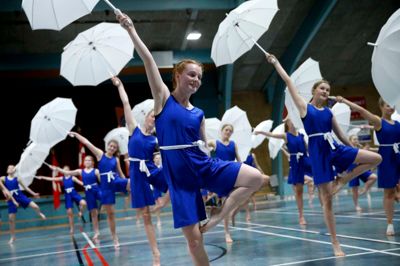 VGU viste frugten af vinterens anstrengelser ved forårsopvisningen i Videbæk Idrædts og Fritidscenter.
Foto: Flemming Hansen