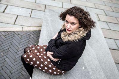 28-årige Line Thorstenson debuterer med en bog om livet som hjemløs. ? Foto: Tom Laursen