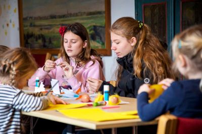 Tirsdag 16. april er der påske som i gamle dage på Frilandsmuseet Herning. ?Foto: Pr-foto