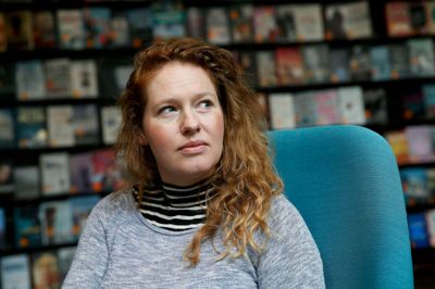 Sissel Bergfjord tilbragte en uge i Herning, og det skal til august munde ud i en tekst her i Kulturmagasinet. ? Foto: Flemming Hansen