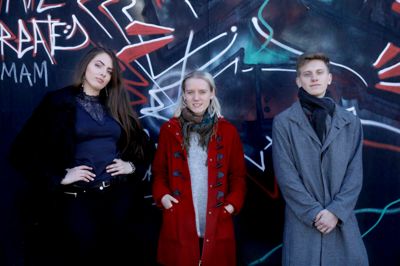 Maria Duedahl, Emma Hoffmann Nedergaard og Sebastian Tobijanski er tre lokale bud på en topplacering i årets udgade af Unge Sangere. ?Foto: Henrik Ole Jensen