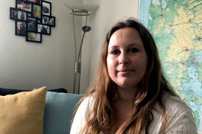 Malene Askjær Bjerregaard frygter klimaforandringerne. Derfor gør hun, hvad hun kan for at mindske sit klimaaftryk.
Foto: Tobias Heegaard