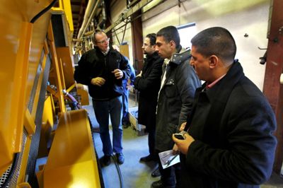 Udlandet viser også interesse for Fibo Intercons udstyr til cementfabrikker.?foto;: flemming hansen