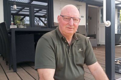 Viggo Andersen er socialdemokrat ind til benet. Han har med sin fortid som Falck-redder set bagsiden af velfærdssamfundet og »er ved at brække sig over«, som han siger det, de konstante besparelser storsygehuset i Gødstrup skal igennem »fordi man ikke vil bruge nok penge på vores alle sammens velfærd«. ?foto: jesper wind