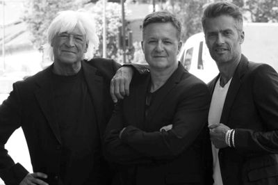 Bandet med de tre medlemmer - Billy Cross (t.v.), Lars Maasbøl og Jimmy Bacoll giver koncert i Dagmar Bio 2. november. ?foto: Privatfoto