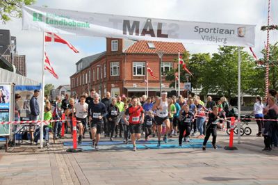 Sundhedsløbet 2019 i Vildbjerg. Foto: Søren Poder