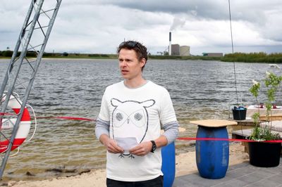 Søren Mørup takker af som formand efter 12 år i spidsen for Herning Vandski og Wakeboard klub. foto: flemming hansen