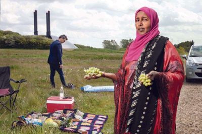 Udstillingen 100 procent Fremmed viser otte herningensere med udenlandsk baggrund. Foto: Maja Nydal Eriksen