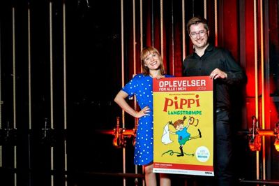 Maja Hørslev Sørensen skal spille Pippi Langstrømpe, når MCH Musical - med Rasmus Steenberg ved projektlederroret - opfører Astrid Lindgren-fortællingen til efteråret. Foto: Tony Brøchner/MCH