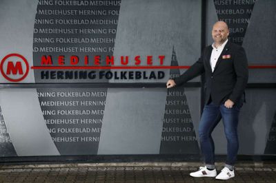 Kim Sangild, kommerciel direktør i Mediehuset Herning Folkeblad. Foto: Henrik Ole Jensen henrik ole jensen