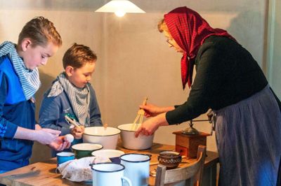 På tidsrejse. Foto: Privatfoto