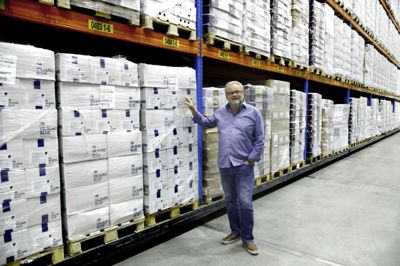 Ove Søltoft er medejer af JN Spedition, og han ser store perspektiver i det nye samarbejde med norske Nor-Log. Foto: Henrik Ole Jensen