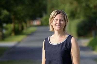 I Sørvad er der mange, der holder hjulene i gang, og det er fedt at være en del af, siger Belinda Birk Pedersen. Foto: Jørn Deleuran